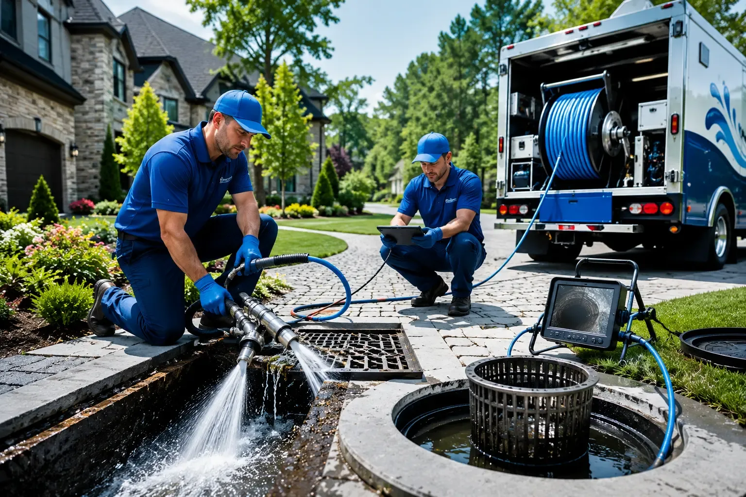 Local outdoor drain cleaning professionals in Chouteau, OK