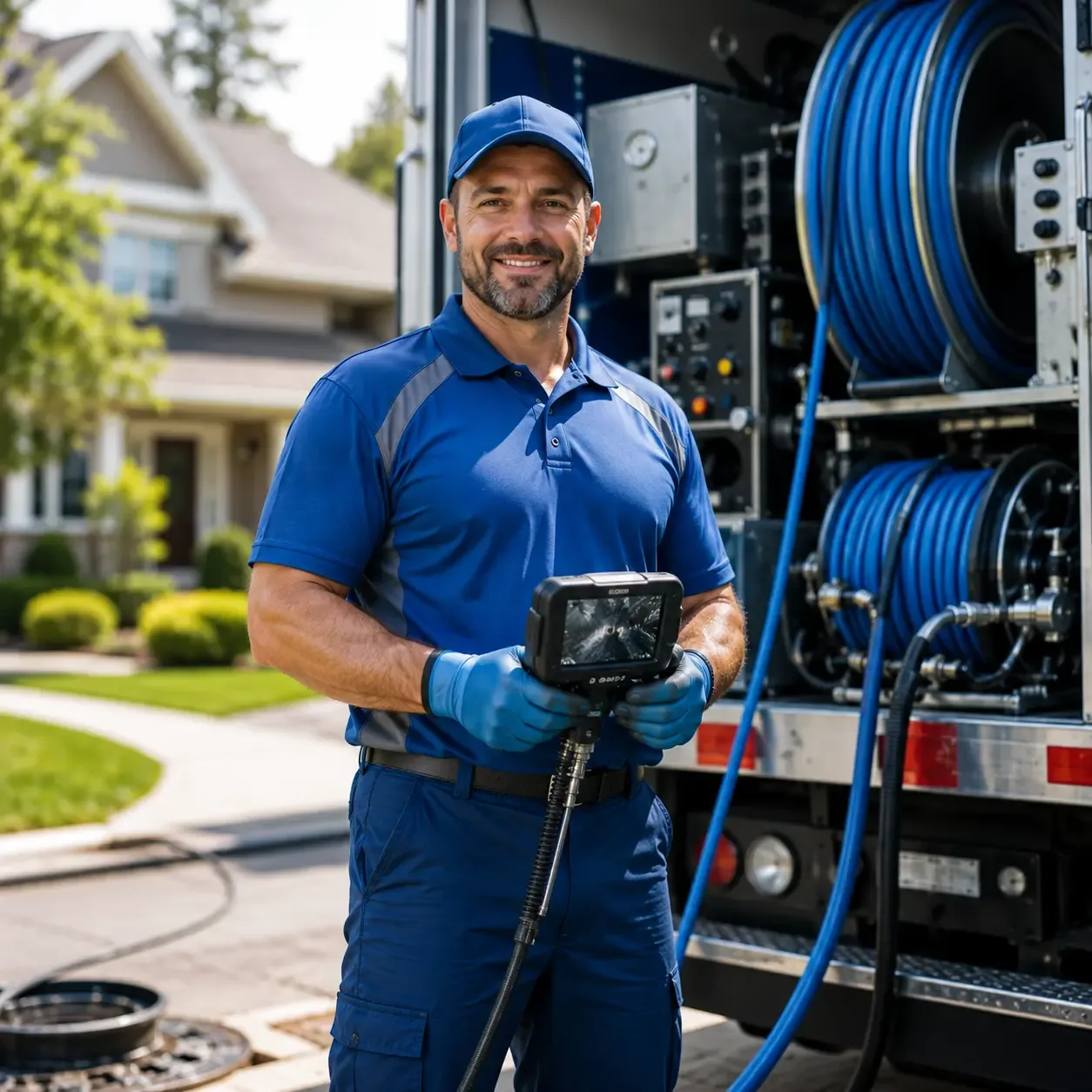 Local outdoor drain cleaning specialists in Chouteau, OK